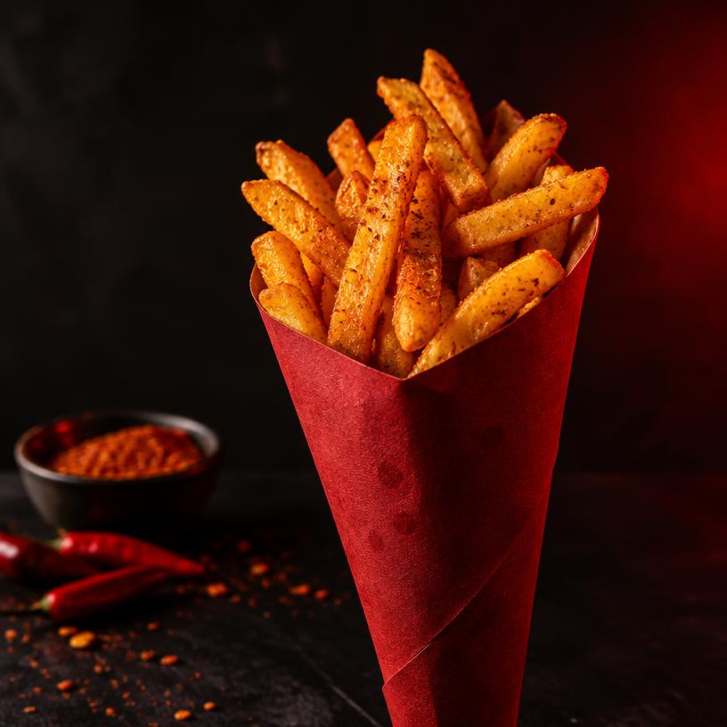 French Fries at Crescent Cafe