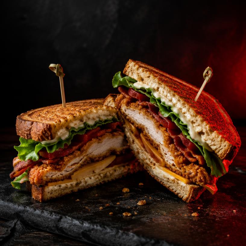 Sandwiches at Crescent Cafe