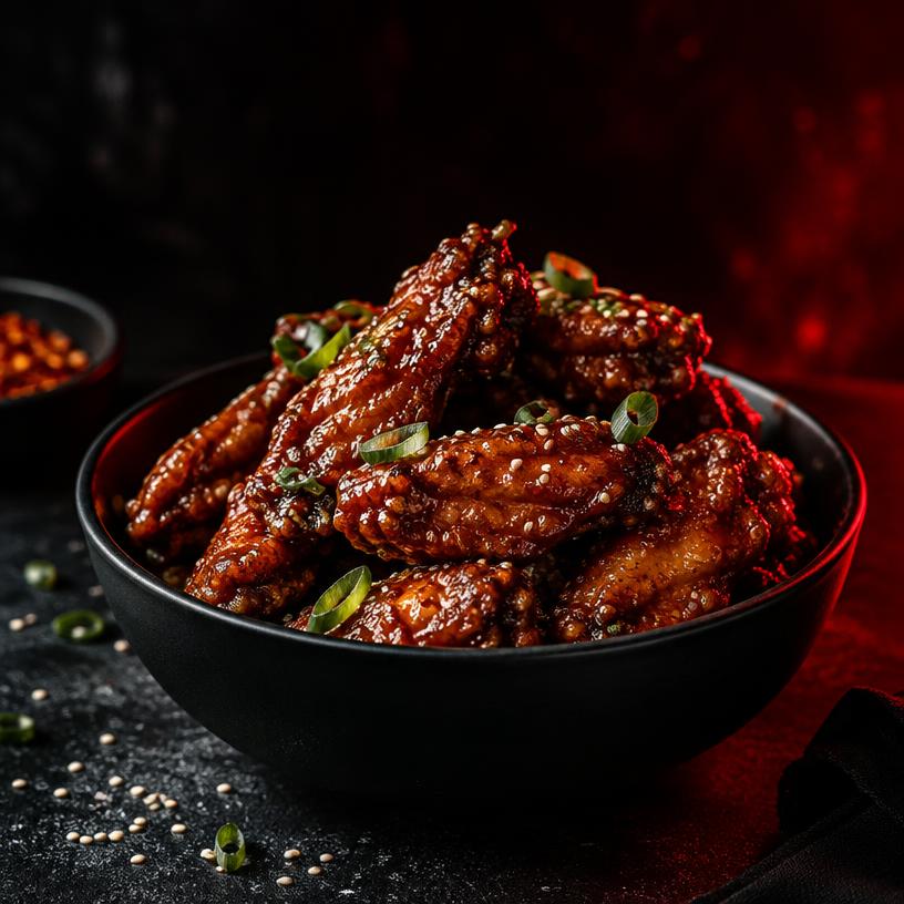Chicken Wings at Crescent Cafe