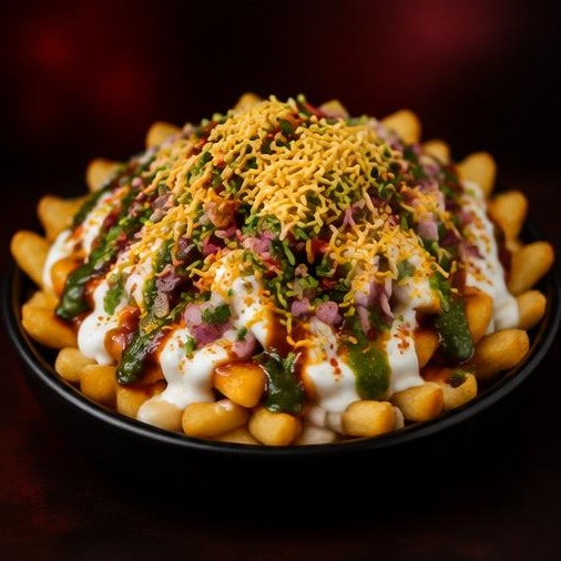 Indian Chaat Fries