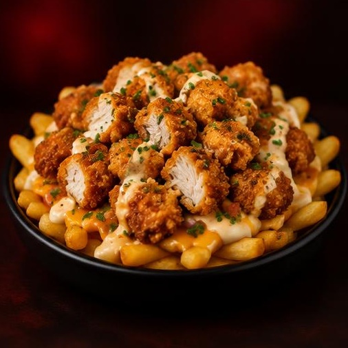 Crispy Chicken Loaded