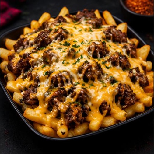 Cheesy Loaded Beef