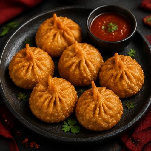 Fried Momos (6 Pc)