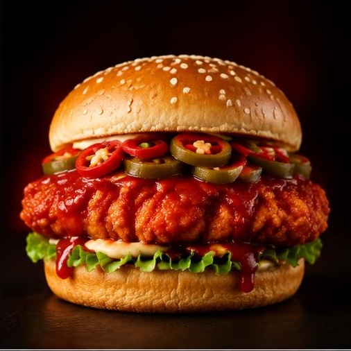 Spicy Chicken Burger