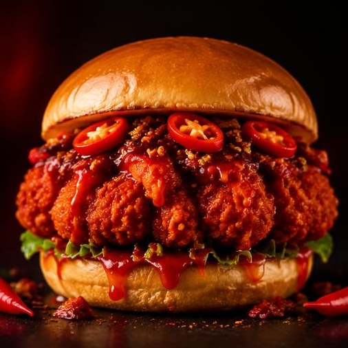 Spicy Bomb Burger