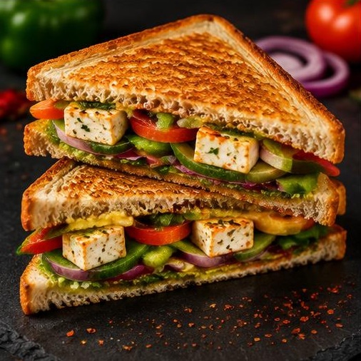 Veg Paneer Sandwich