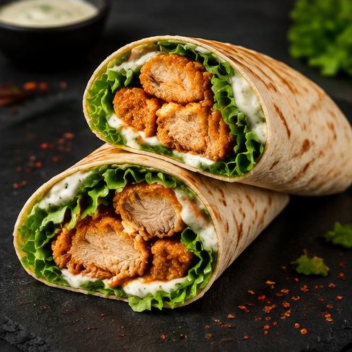 Crispy Chicken Wrap